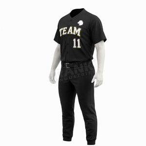 Uniforme de baseball fabriqué par le meilleur fabricant, 100 % polyester, nouveau design, en vente en ligne - Product Image 3
