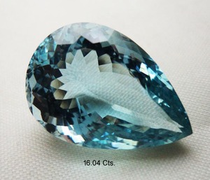 คอลเลคชั่นล่าสุดอัญมณีขนาดสอบเทียบของแท้หลวม100% ลูกแพร์พลอยสีฟ้าเจียระไนแบบธรรมชาติสำหรับการทำเครื่องประดับ - Product Image 2