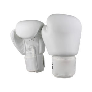 Venta de fábrica de cuero de alta calidad precio barato guantes de boxeo tamaños adultos hombres y mujeres usan guantes de boxeo serigrafiados - Product Image 4