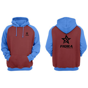 OEM sweat à capuche zippé délavé personnalisé 480g style américain sport unisexe uni couleur unie sweat double couche sweats à capuche pour hommes - Product Image 3