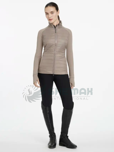 เสื้อแจ็กเก็ตขี่ม้าของผู้หญิงเสื้อซอฟต์เชลล์ระบายอากาศน้ำหนักเบาสำหรับนักขี่ม้ามืออาชีพการฝึกและการแสดง - Product Image 4