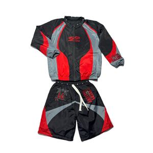 Ensemble de survêtement vintage de haute qualité pour hommes, logo personnalisé, nouveau design, ensemble de shorts imperméables, ensemble de shorts d'été - Product Image 1