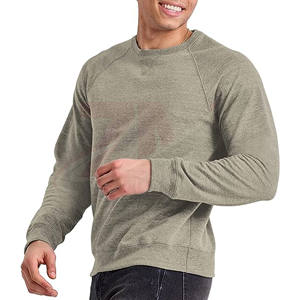 Venta al por mayor de fábrica: Sudadera de manga larga de invierno con diseño personalizado y logotipo de marca, de tejido grueso, talla grande, corte ajustado, 100% forro polar. - Product Image 3