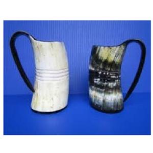 Usine en gros Viking boire corne tasse meilleure qualité poli corne tasses et élégant buffle boeuf haute qualité corne chopes à bière - Product Image 1