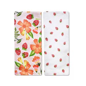 Serviette de cuisine 100% coton écologique à texture de bois brodée lourde 550GSM séchage rapide lavable en machine longue durée - Product Image 6