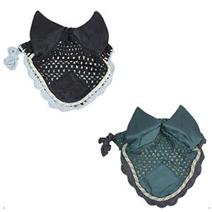 Diseño personalizado de alta calidad, velo de mosca de caballo multicolor, capó de oreja, producto de equitación ecuestre disponible en todo tipo - Product Image 3