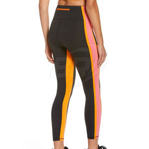 <b>Fashion</b> Style Women Elastic Waist Yoga <b>Leggings</b> Wholesale Price Made In Pakistan Women <b>Legging</b> - Product Image 3