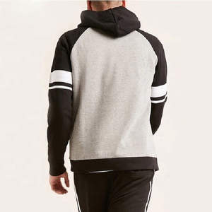 Sudaderas personalizadas para hombre, 100% algodón, con doble capucha y cremallera, gruesas, extragrandes, con hombros caídos. - Product Image 3