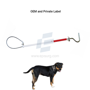 Portador de cerdo al por mayor con cerradura y agarre de goma antideslizante hecho de acero inoxidable | Herramienta de soporte para mascotas para cerdo, perro, ganado veterinario - Product Image 4