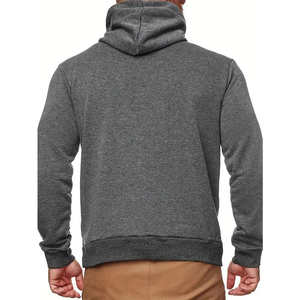 Men's Custom Designed Solid Printing Double Layer Ninja French Terry Acid Wash Full Zip Winter <b>Balaclava</b> Hoodie 100% Cotton - Product Image 2