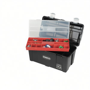RAACO 31-26 Polypropylene <b>Toolbox</b> 26 Insert Compartments 230x235mm Dimensions for Storage & Organization - Product Image 3