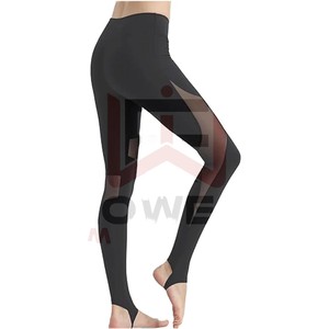 Leggings de yoga pour femmes tendance, design personnalisé, taille élastique, haute élasticité, respirant, confortable, pantalon long - Product Image 1