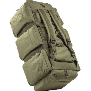 Sac polochon tactique camouflage noir personnalisé de haute qualité sac polochon à fermeture éclair étanche avec sac de réservoir d'eau pour usage extérieur - Product Image 1