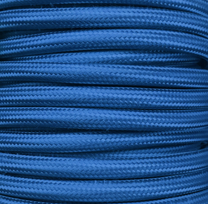 Striscia decorativa in tessuto da 5 m, tinta unita opaca blu Klein (CIR62CM16) - Product Image 1