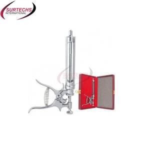 Extractor de pantorrillas veterinario de alta resistencia de 65 \ ", mango de parto, palanca de trinquete doble duradera, base de instrumentos quirúrgicos - Product Image 5