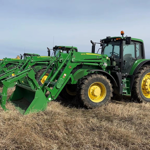 ผู้จัดจำหน่ายที่ได้รับการยืนยันสำหรับรถตักล้อยาง JOHN DEERE 6145M 640R ปี 2018 มือสอง พร้อมอุปกรณ์จับยึด - Product Image 2