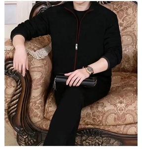 Conjunto Deportivo de Invierno para Mujer, Dos Piezas, Chaqueta y Pantalones, Impermeable, Cortavientos, Transpirable, 100% Algodón, Traje para Correr, Gimnasio, Fitness - Product Image 5