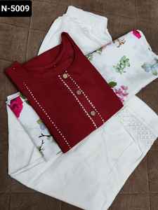 Lo último en ropa de mujer, traje Salwar Kameez listo para usar y crepé con Dupatta con estampado digital para vestido informal y de fiesta - Product Image 6