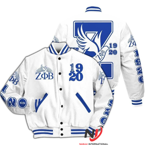 Novedad 2025: Camisa de Béisbol de Invierno para Mujer, Estilo Casual, Estampada con Rayas, Cierre de un Solo Botón en la Parte Delantera, 100% Algodón, Sorority Zeta Phi Beta - Product Image 5