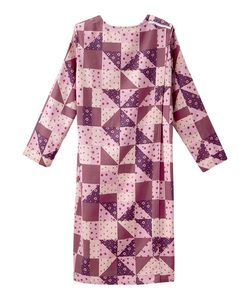 Uniformes de Hospital al por Mayor 100% Poliéster, Batas de Paciente Estampadas para Mujer, Bata Larga - Calidad de Exportación. - Product Image 4