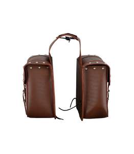 Motocicleta motocicleta Chopper bicicleta cuero basculante solo lado sillín cuero bolsa personalizada motocicleta sillín bolsa - Product Image 6