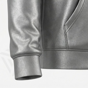 Nouveau Hoodie Homme 2025 Tendance à Manches Longues, Coupe Confortable, Motif Gaufré, Prix Usine, Couleur Personnalisable, Streetwear Premium - Product Image 6