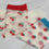 Lot de 2 paires de chaussettes transparentes à motif floral, douces, fruitées, respirantes, chaudes, tricotées, longueur mi-mollet, imprimé floral, taille unique - Product Image 3
