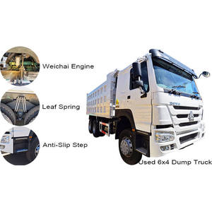 Camion benne Sinotruk Howo 2022, moteur diesel Weichai 400 CV, transmission automatique, conduite à droite, transmission 8x4, 50T, camion lourd Nissan, conduite à gauche - Product Image 5