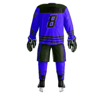 Nouveau Style Formation Hockey Sur Glace Uniforme Impression Personnalisée Sublimation Hockey Sur Glace Club Équipe Uniforme Sportswear Hockey Maillot Ensemble Uniforme - Product Image 4