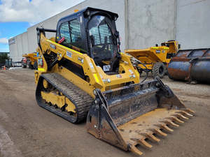 รถตักดิน259D3แมวมือสองรถตักดินขนาดเล็กรถตัก45hp ด้านหน้าสำหรับงานก่อสร้าง - Product Image 3