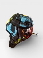 Casco de Rugby con protección contra impactos superior multicolor, nuevo estilo, protector de cabeza de seguridad deportiva para jóvenes, hombres, mujeres y niños
