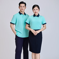 FMF Regular Short Heat Transfer 200 Grams 65% Polyester + 35% Coton Évacuation de l'humidité Impression/Broderie Lacostee pour chemise