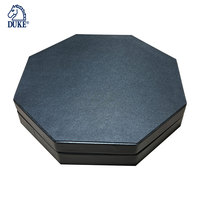 Plateau de roulement de dés octogonaux à double usage et rangement avec couvercle