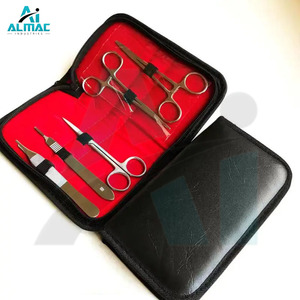 ชุดเย็บแผลเครื่องมือทางการแพทย์10ชิ้นชุดผ่าตัดเย็บแผลสำหรับนักเรียนทางการแพทย์เครื่องมือทางการแพทย์ - Product Image 5