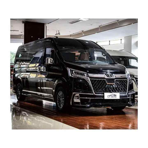 Mini-fourgonnette HiAce d'occasion automatique 4 portes, conduite à gauche, sièges en cuir 10/13 places, essence, mini-bus Coaster, caméra de recul, Euro IV 2024 - Product Image 1