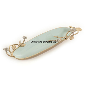 Bandeja de chocolate decorativa de metal, bandeja de chocolate hecha a mano de calidad superior, bandeja de chocolate hecha a mano con estilo clásico - Product Image 3