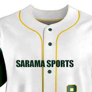 Uniforme de Béisbol Barato al por Mayor, Suministro de Fábrica, Uniforme de Béisbol de Alto Rendimiento, Tela Transpirable - Product Image 4