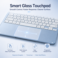 Étui clavier pour tablette en gros, contrôle tactile intégral, anti-traces de doigts, surface facile à nettoyer pour la productivité au bureau et l'usage quotidien
