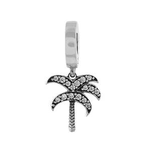 Custom solid 925 sterling <b>silver</b> crown <b>charm</b> plain accessory - Product Image 6