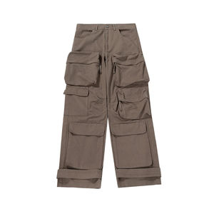 Pantalones Cargo multibolsillos de alta calidad para hombres y mujeres, pantalones largos deportivos informales ligeros para Fitness - Product Image 4