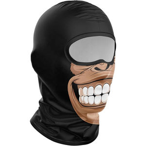 Cache-tête de cyclisme en polaire pour l'hiver, l'automne et le printemps, masque coupe-vent et respirant avec tirette, protection faciale, cagoule - Product Image 6