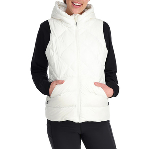 Chaleco acolchado ligero sin mangas hecho en fábrica para mujer, cuello levantado, ropa de abrigo cálida de invierno con acolchado de longitud corta - Product Image 1