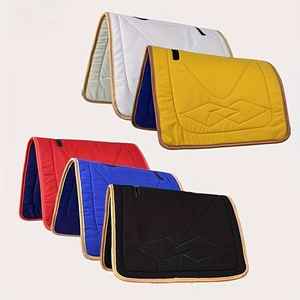 Équipement équestre, tapis de selle confortable et respirant, doublure personnalisée OEM en coton et polycoton, équitation, paillettes pour cheval - Product Image 2