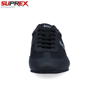 <b>Mens</b> Black Solid Casual Sneakers New <b>Lightweight</b> Stylish <b>for</b> Everyday Wear Fully Customized Quality Approved Genuine - Product Image 3