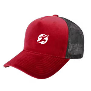 Gorra Trucker Personalizada al por Mayor con Logotipo Bordado, de 5 Paneles de Lona, Transpirable e Impermeable para Exteriores - Product Image 1