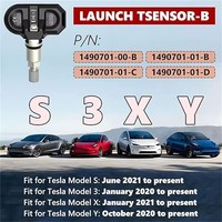 LAUNCH TSENSOR-B TPMS Capteur de pression des pneus Système de surveillance de la pression des pneus de voiture pour Tesla Model 3/Y/S/X Capteurs TPMS sans fil