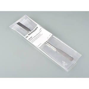 Espátula de Laboratorio de Doble Cara en Acero Inoxidable, Dos Extremos para Dosificación Precisa, Angular y Redondeada, Fabricada por Burkle GmbH en Alemania - Product Image 3