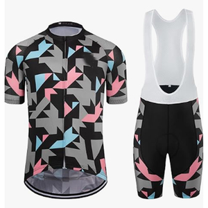 Logotipo personalizado hombre bicicleta ciclismo uniforme Jersey conjuntos verano estilo ciclismo desgaste conjunto nuevo ciclismo uniforme 2025 - Product Image 2