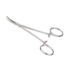 Pinzas Mosquito, Instrumento Quirúrgico, Pinzas Mosquito Rectas/Curvas de Acero Inoxidable, Pinzas Hemostáticas para Uso Médico - Product Image 4