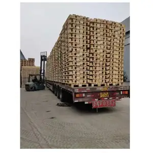 Paleta de almacén de madera maciza al mejor precio, Palé Epal europeo de madera de pino